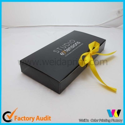 供應絲帶假發盒與黑色假發盒 專業包裝解決方案